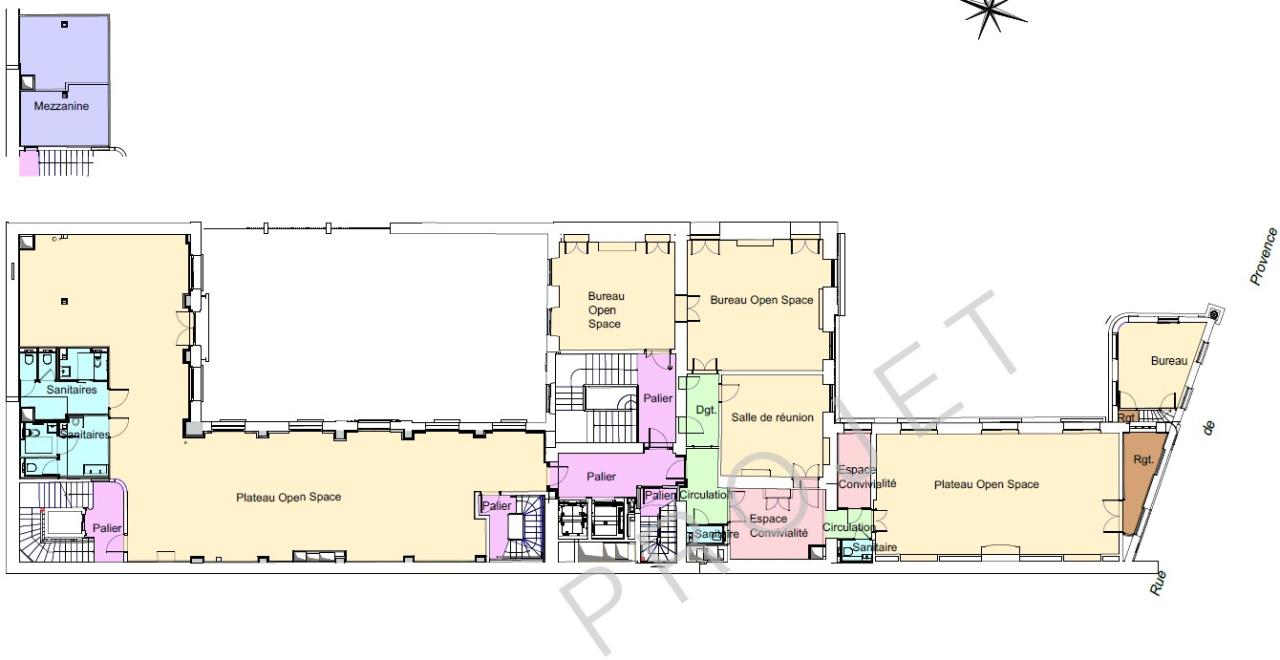 Bureau Paris 3097m² Location bureau Paris OLBUR2200976 2